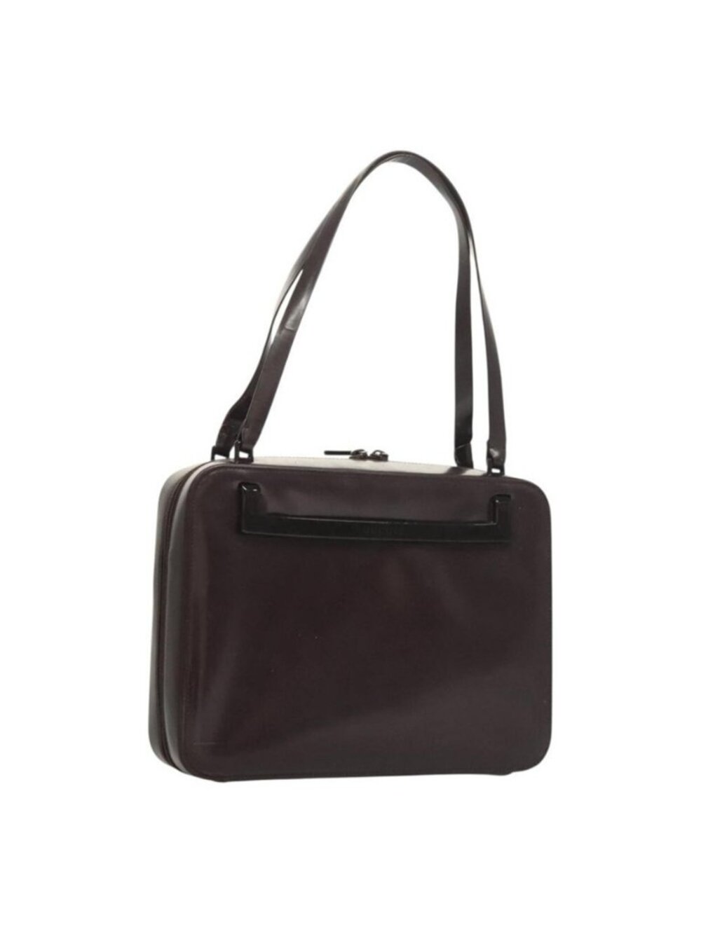 Authentic GUCCI Shoulder Bag Enamel Outlet Purple 001 3091 3754